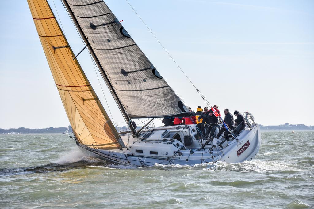 IRC2 Assassin - Helly Hansen Warsash Spring Series 2017 © Andrew Adams